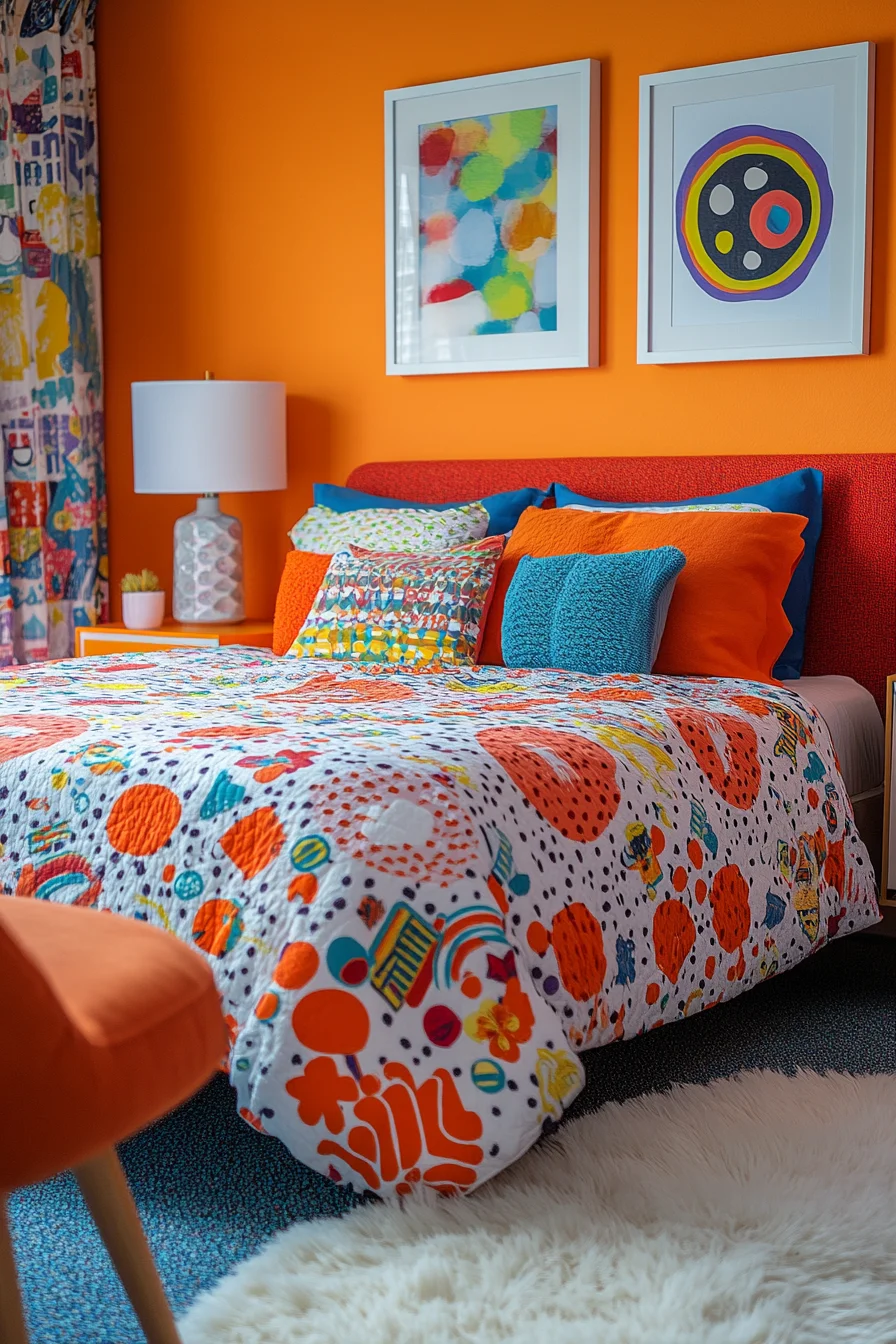 Pop Art Retro Bedroom