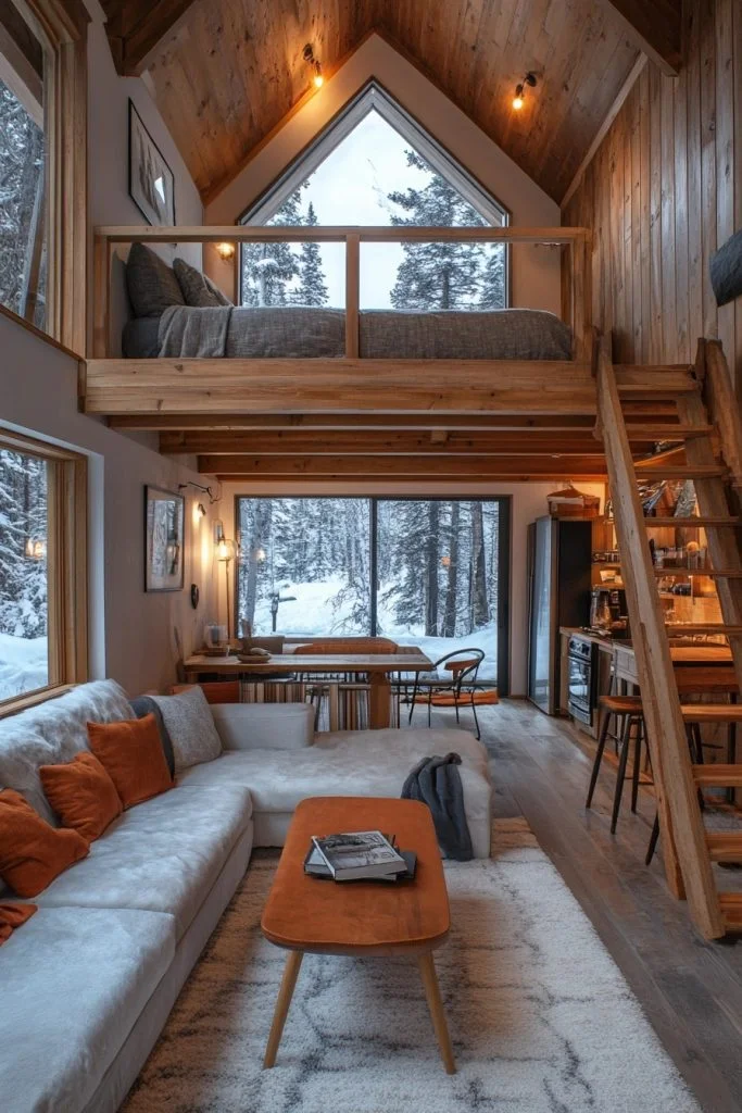 Bright Alpine Loft Retreat