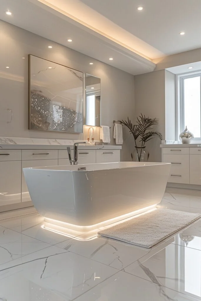 Sleek Minimalist Urban Spa