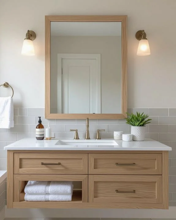 upgrade mirror with trim