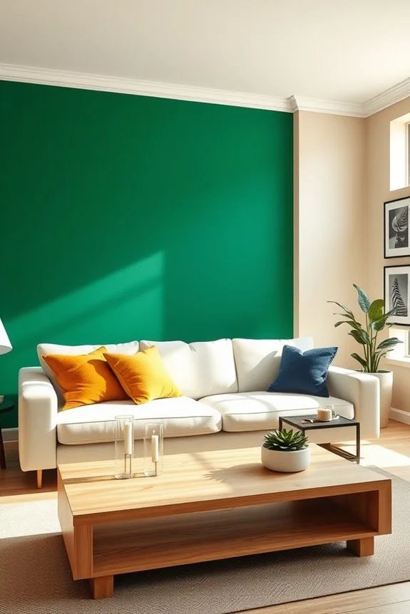 vibrant accent wall ideas