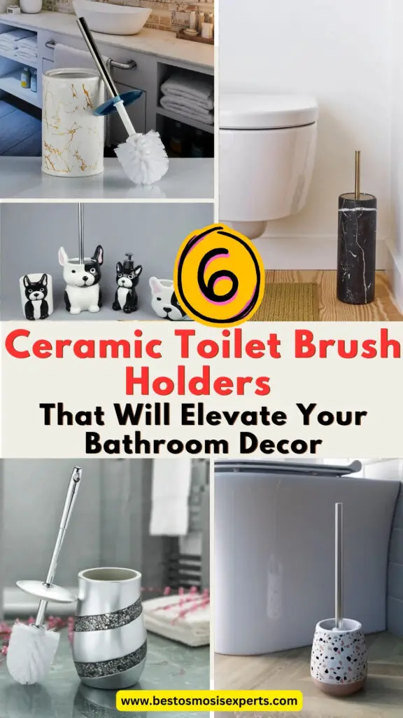 Ceramic Toilet Brush Holders