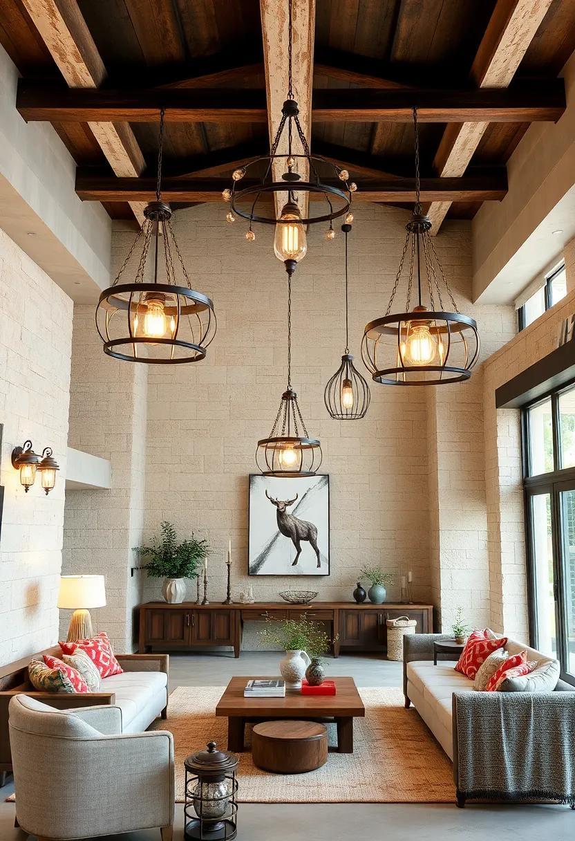 Rustic Chandeliers Illuminate Cottagecore Spaces with Timeless Charm