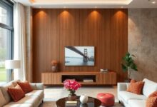 Elevate Your Space: The Art of High-End Living Room Wallpaper Design