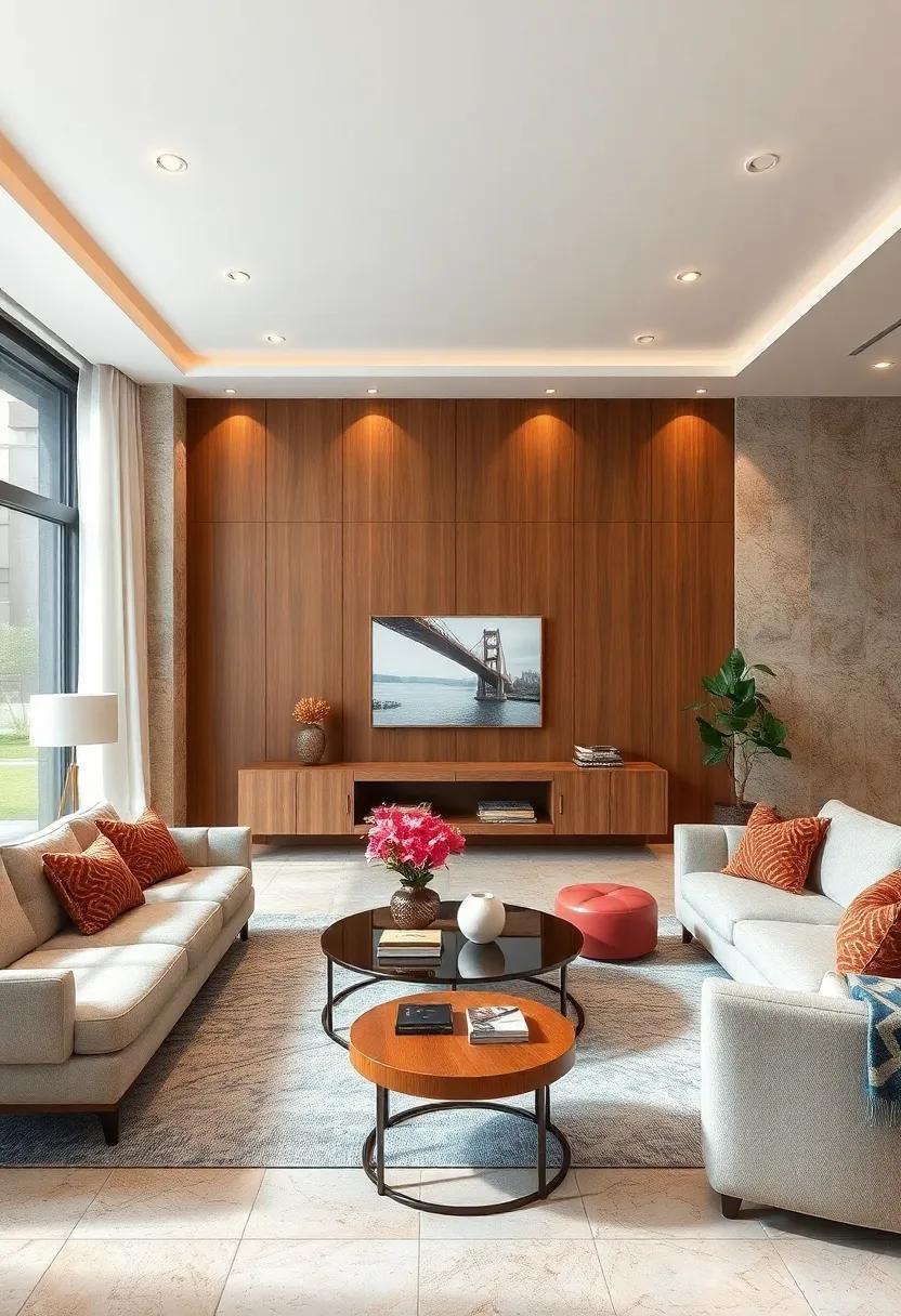 Elevate Your Space: The Art of High-End Living Room Wallpaper Design