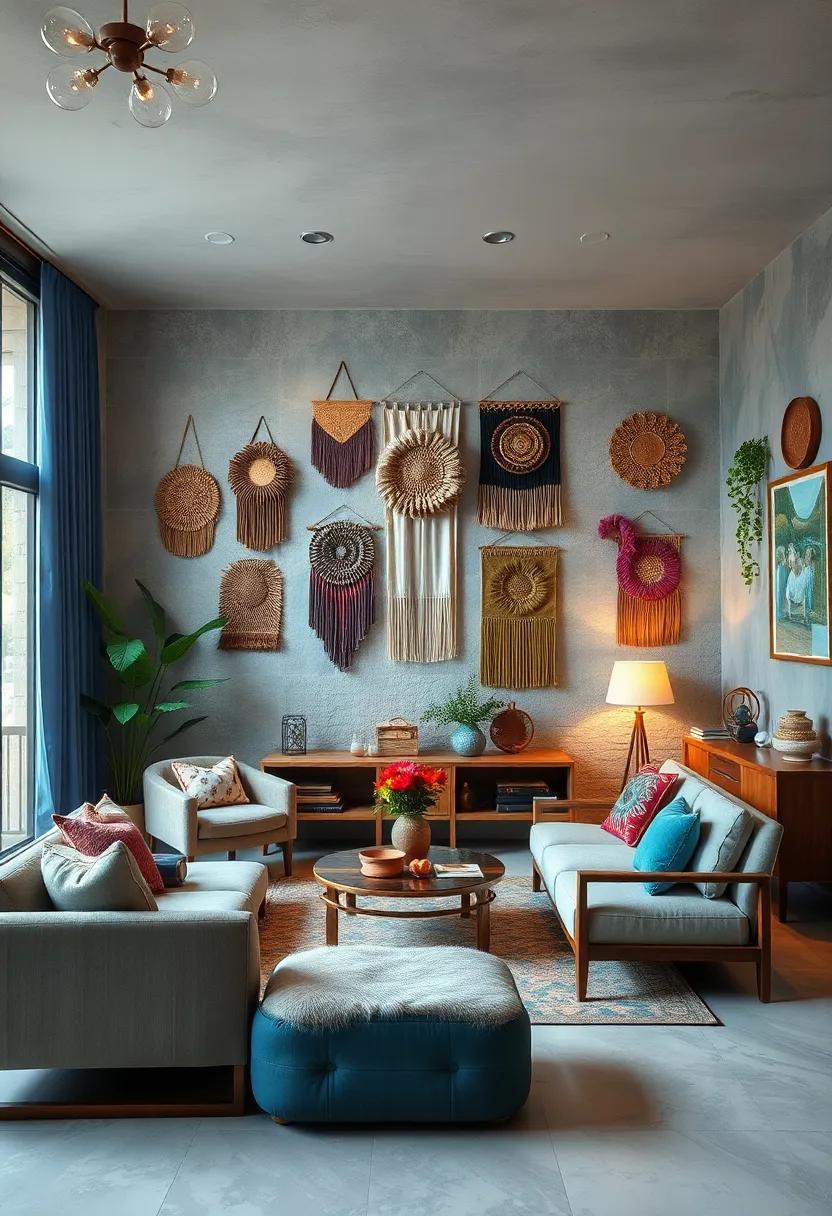 Eclectic Room Designs: Inspiring Creativity Through Unique Wall Hangings