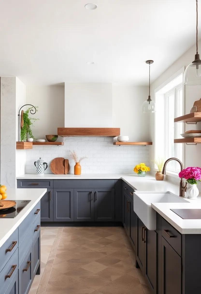 Timeless Charm: Modern Farmhouse Kitchens Featuring Classic Farmhouse Sinks