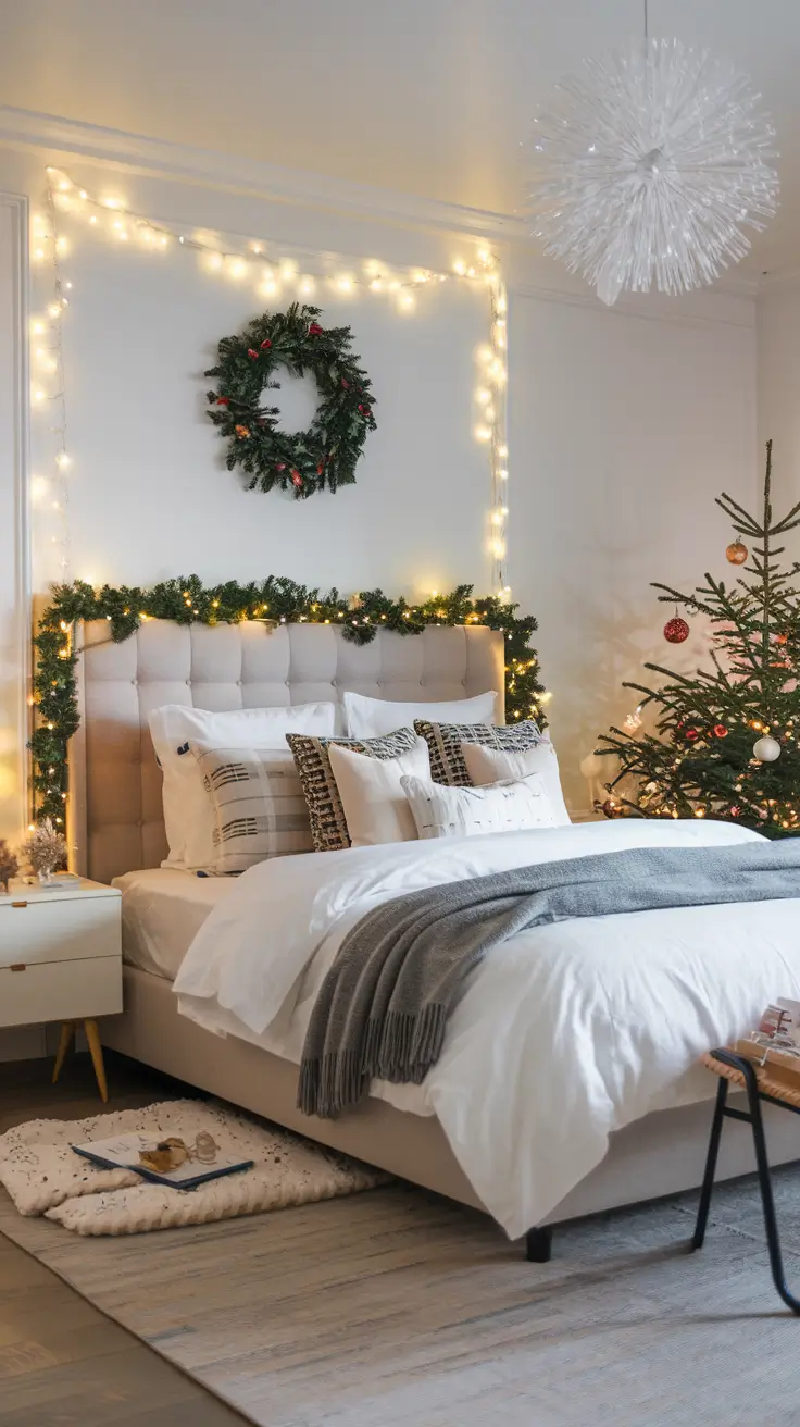 Christmas Bedroom Decor Ideas 2026: Cozy, Elegant & Trendy Styles
