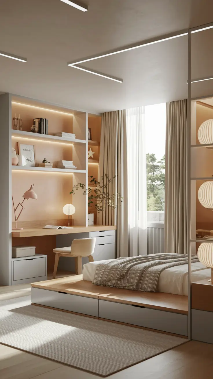 Girls Bedroom Ideas 2026: Aesthetic, Boho, Canopy, Pastel and Smart Storage