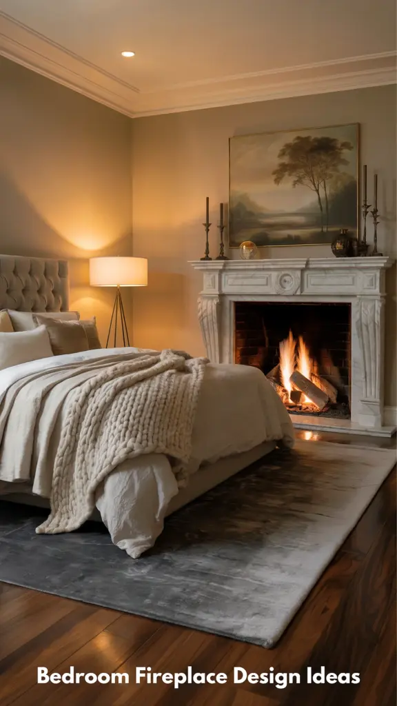 modern-bedroom-fireplace-design-ideas