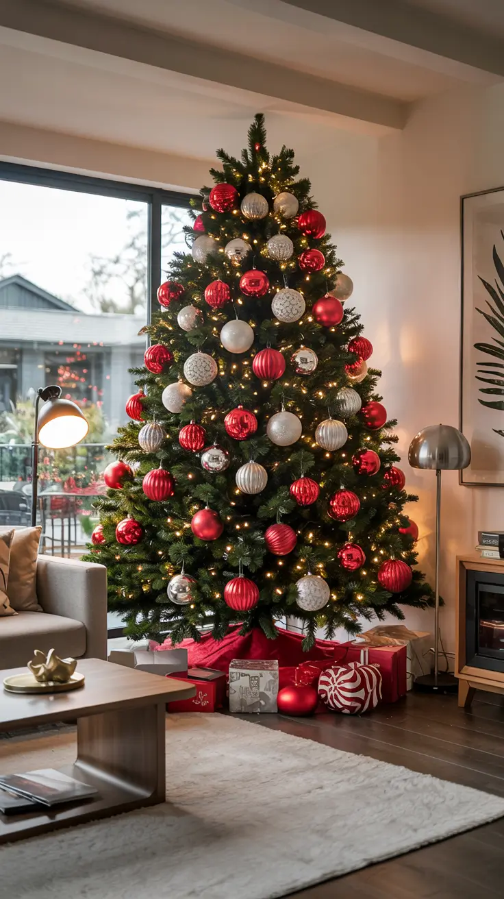 Red and Silver Christmas Tree 2026: Stunning Decorating Ideas for a Festive Look