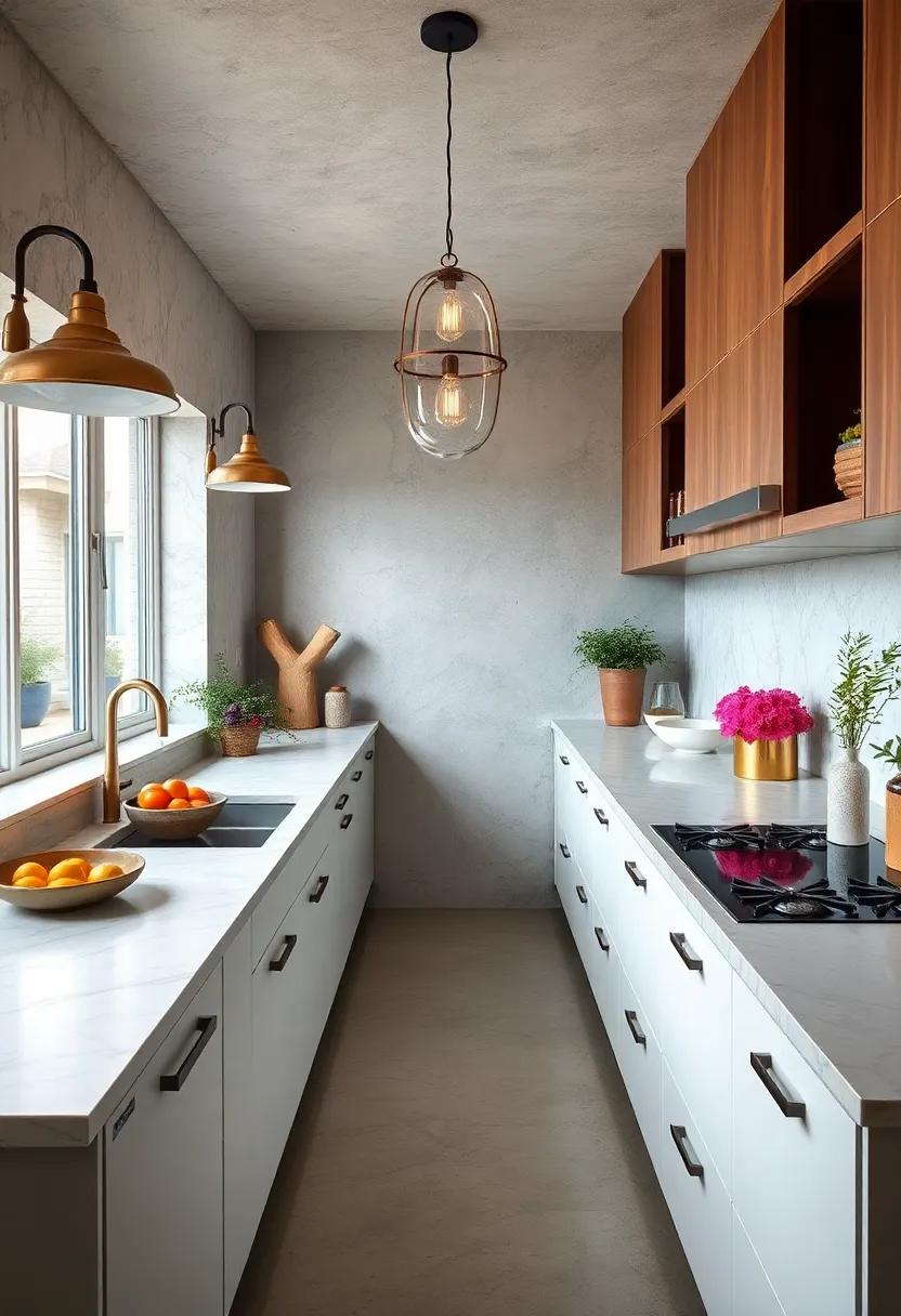 Artfully Arranging Lighting Fixtures to Brighten and Expand the Feel of Tight Kitchen Spaces