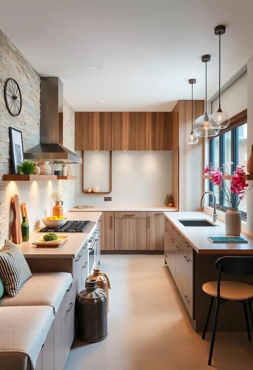 Bringing Warmth and Texture to Galley Kitchens Using Natural Wood Finishes and Soft Lighting