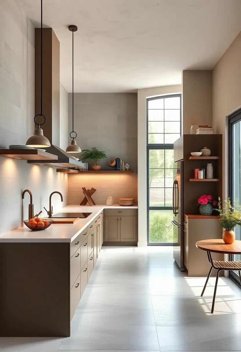 Combining Classic and Contemporary Fixtures to Create Timeless Galley Kitchen Designs