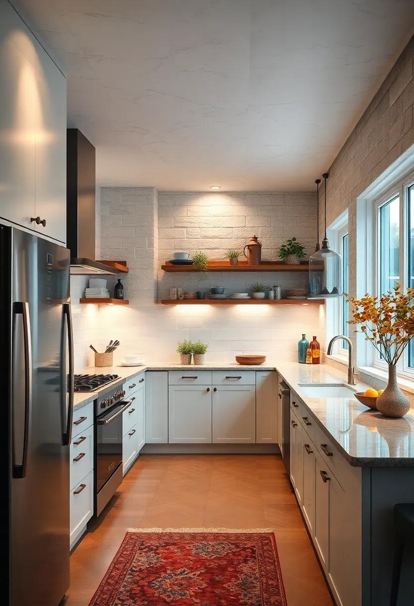 Integrating Under-Cabinet and Accent Lighting to Create Layers of Warmth and Depth