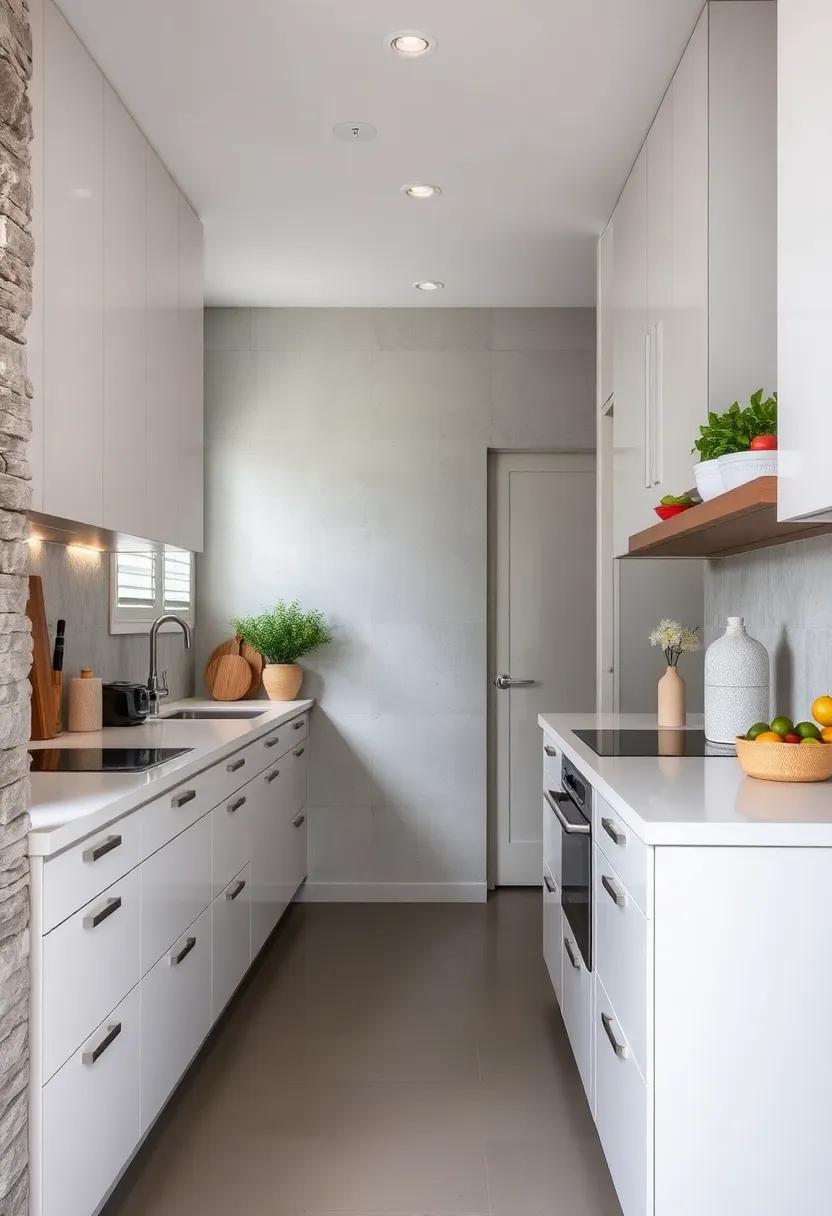 Revitalizing Narrow Kitchen Layouts With Sleek, Streamlined Cabinetry and Integrated Appliances