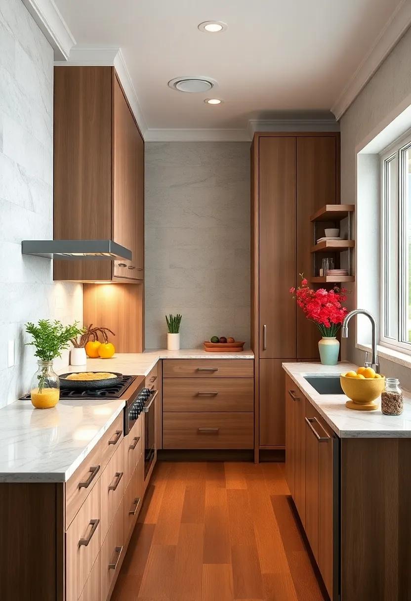 Utilizing Custom Pull-Out Cabinets and Hidden Drawers to Maintain Clean Lines and Maximize Storage