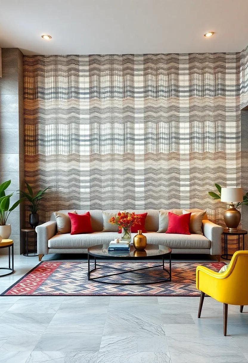Bold Stripes and Chevron Patterns Making Contemporary Statements