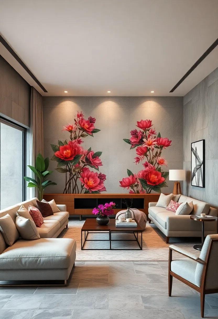Floral and Botanical Inspirations That Elevate Interior Wall Spaces