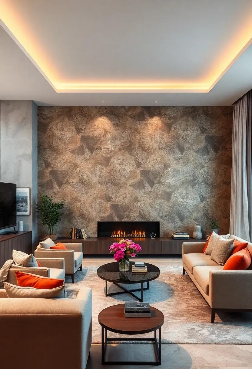 The Intricate Patterns That Define Luxury Living Room Wallpaper Designs