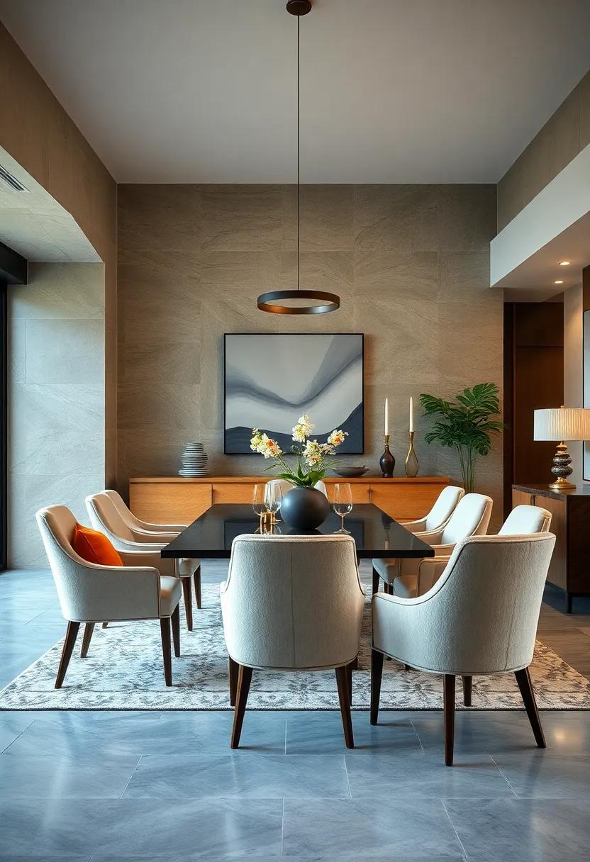 Sumptuous Textiles and Upholstery That Bring Comfort and Style to Dining Chairs