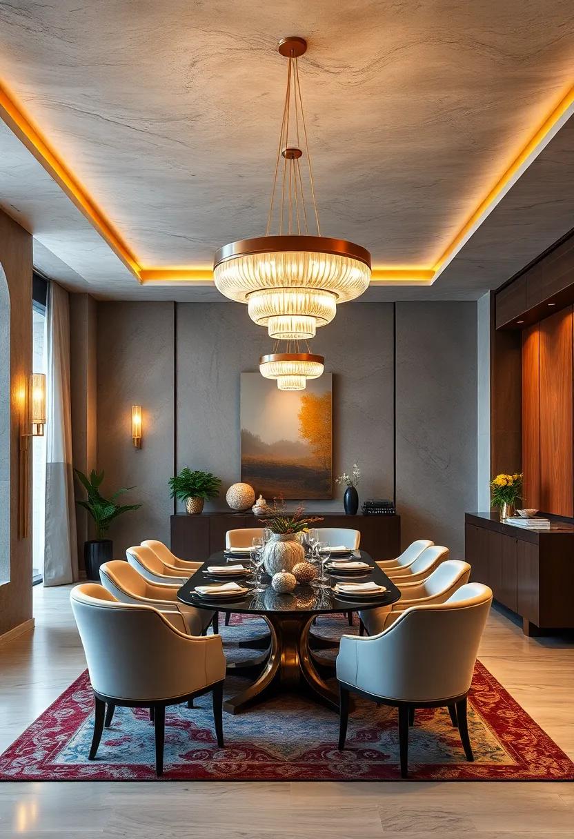 Opulent Lighting Fixtures That Transform Ambiance and Set the Perfect Mood for Dining