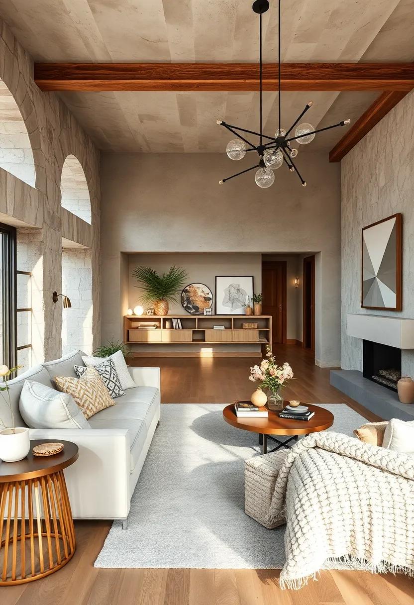 Soft Neutrals and Earthy Tones Blending Seamlessly in Rustic Bedrooms with Chunky Knit Throws