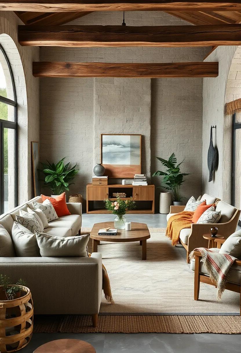 Sunlit Farmhouse Kitchens Embellished with Handwoven Cotton Runners and Vintage Earthenware