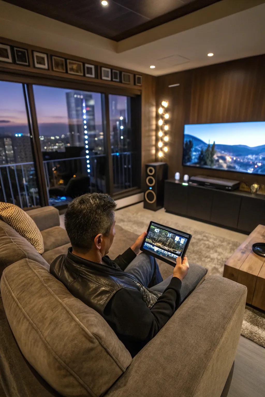 Smart technology enhances convenience and control.