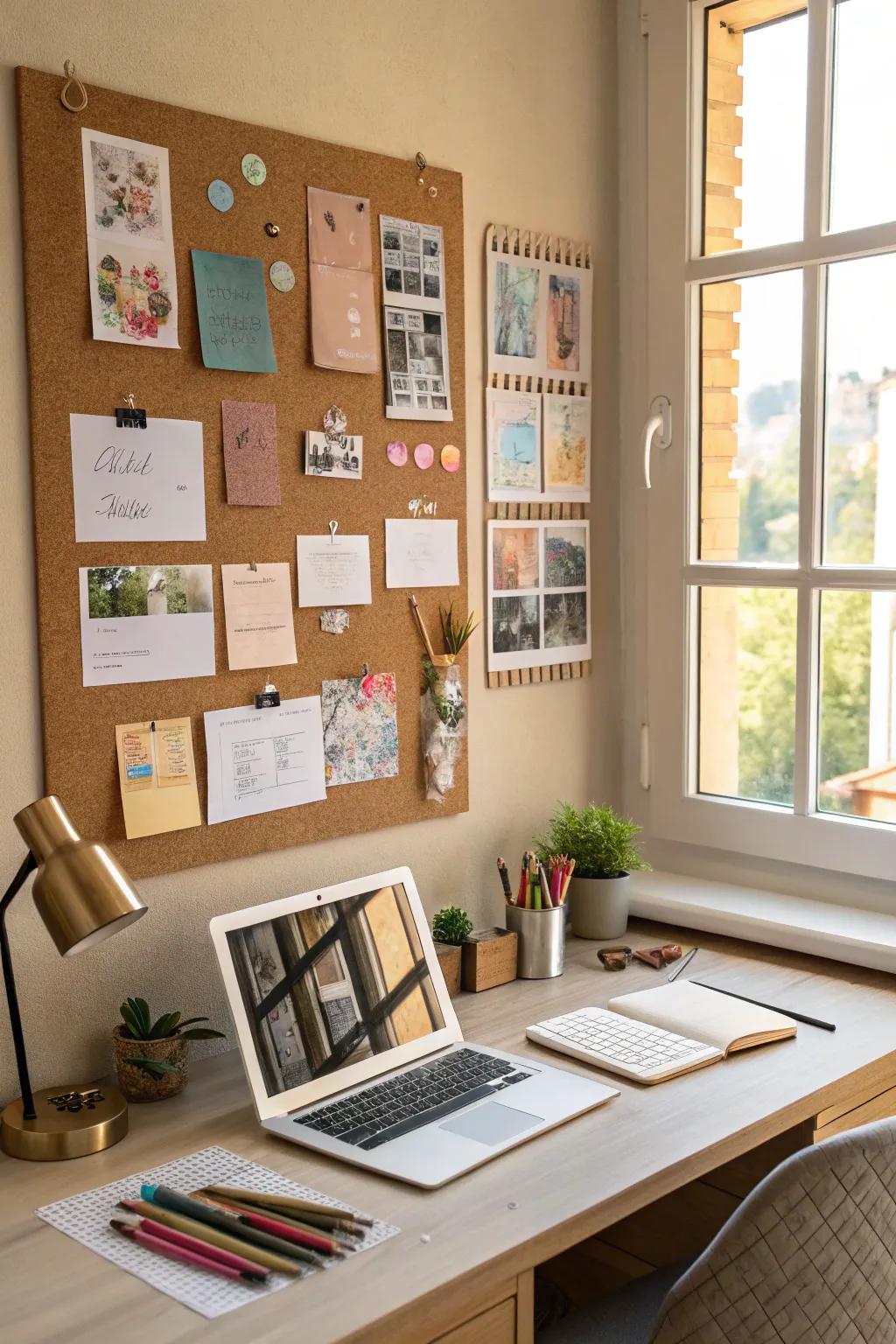 Mood boards inspire creativity and keep ideas organized.