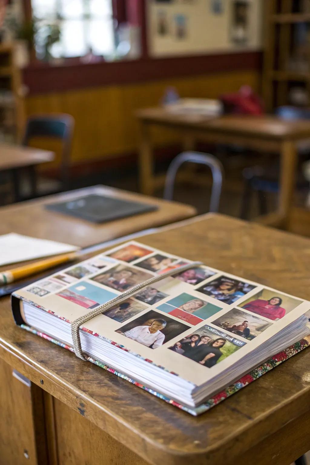 Display treasured memories on your folders.