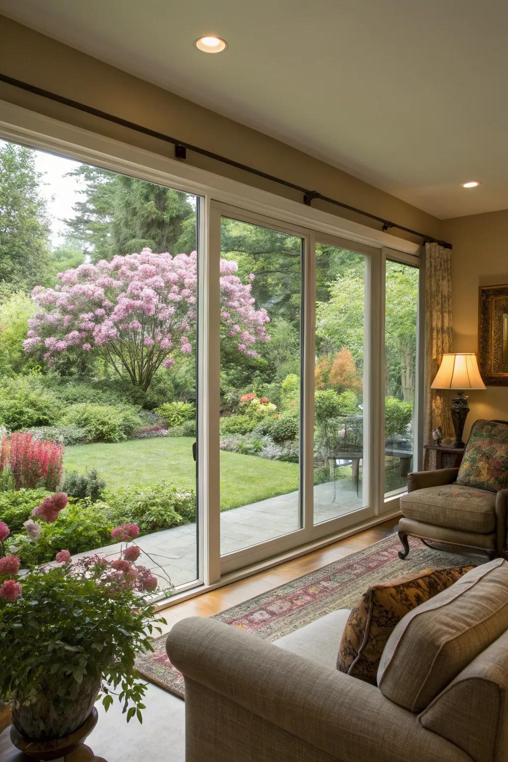 Effortlessly blend indoor and outdoor living.