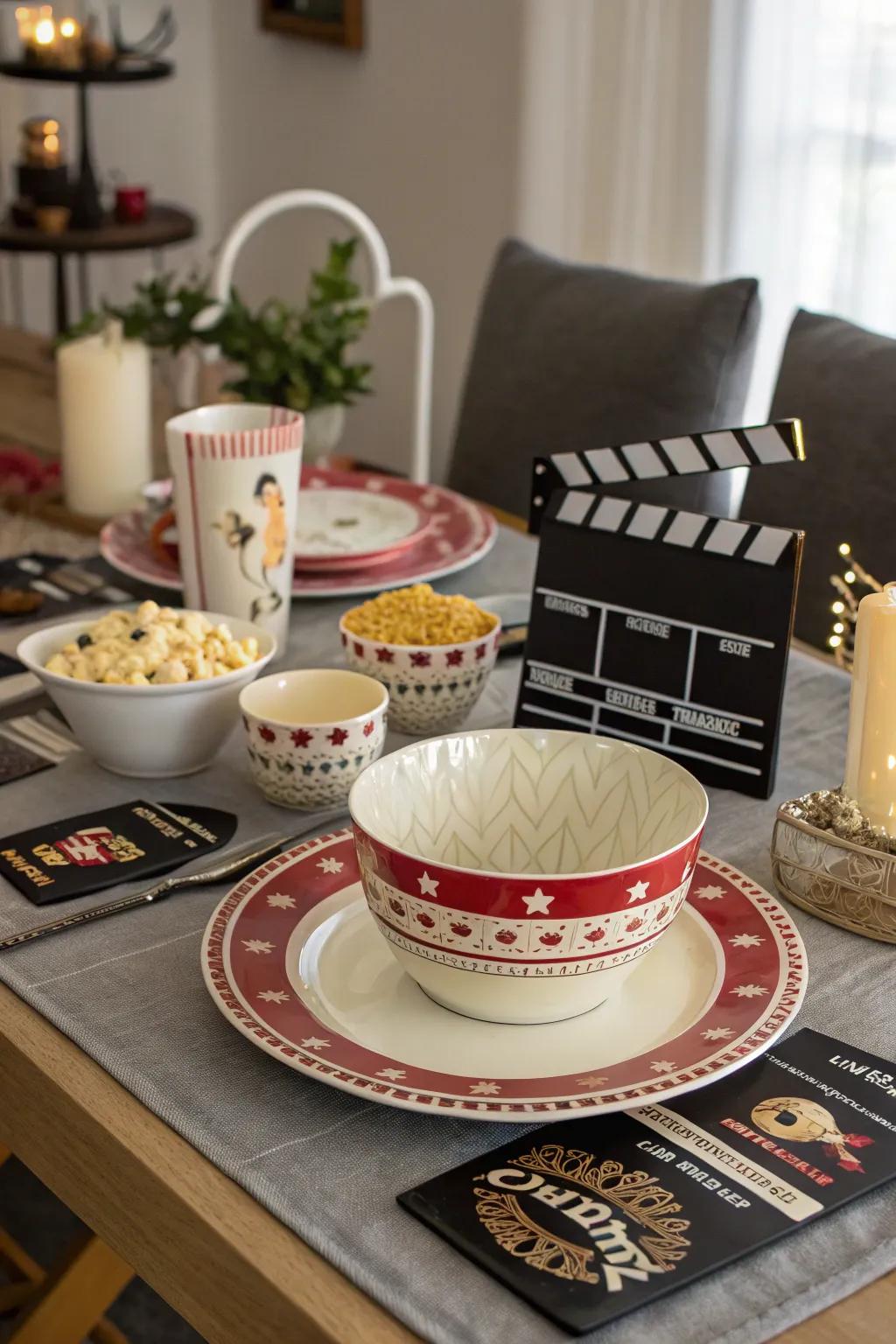 Bring the allure of cinema to your dinner table.