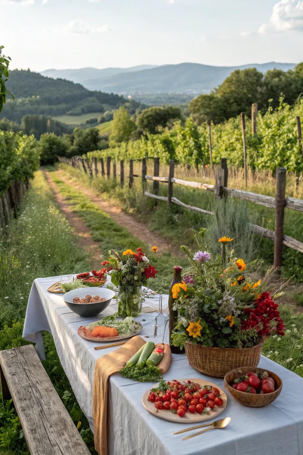 Savor fresh, local flavors with a farm-to-table dinner.