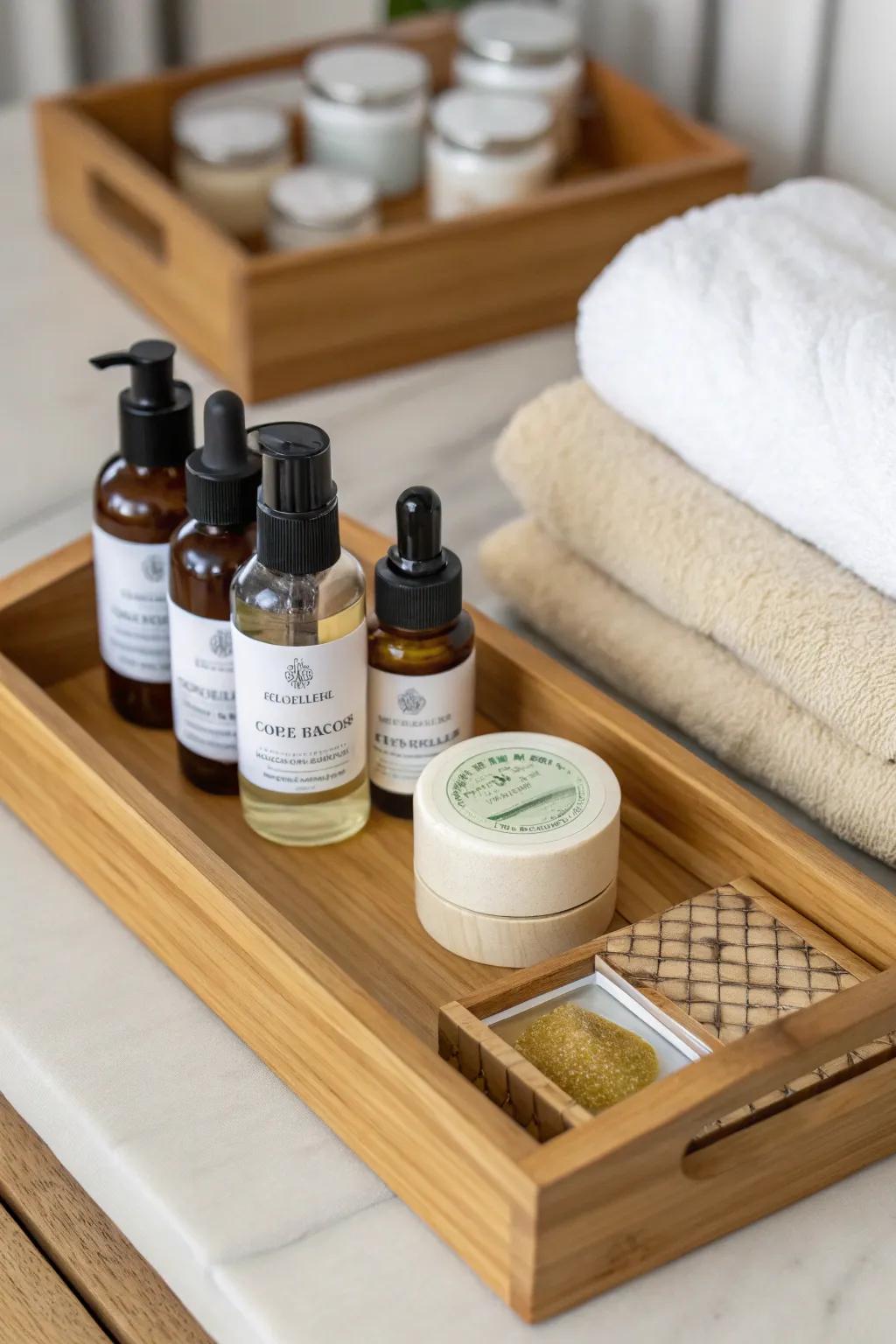 Personal spa kits make at-home massages feel special and intentional.