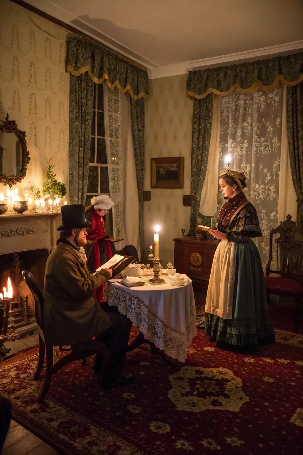 Step back in time with a Classic Dickensian Yuletide celebration.