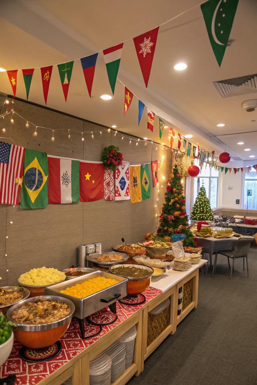 Celebrate diverse cultures with a Global Holiday Traditions theme.