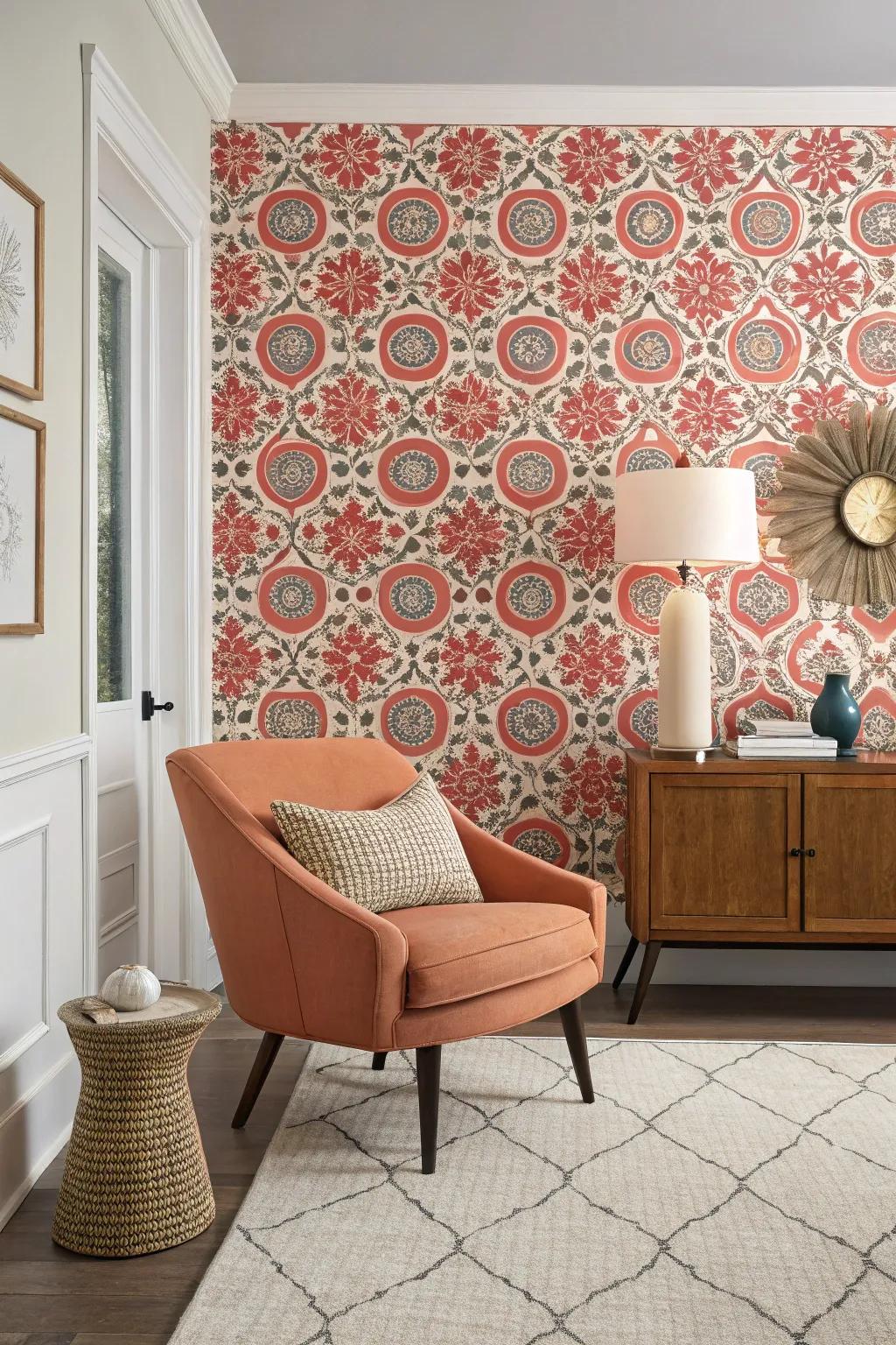 Accent walls add flair and personality.