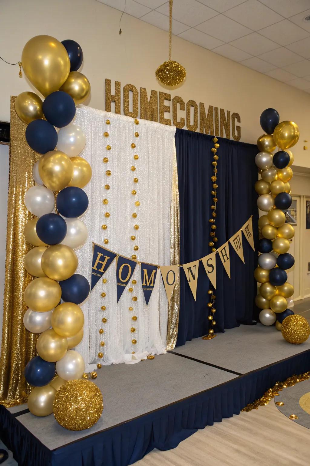 A well-planned color palette elevates the backdrop's appeal.