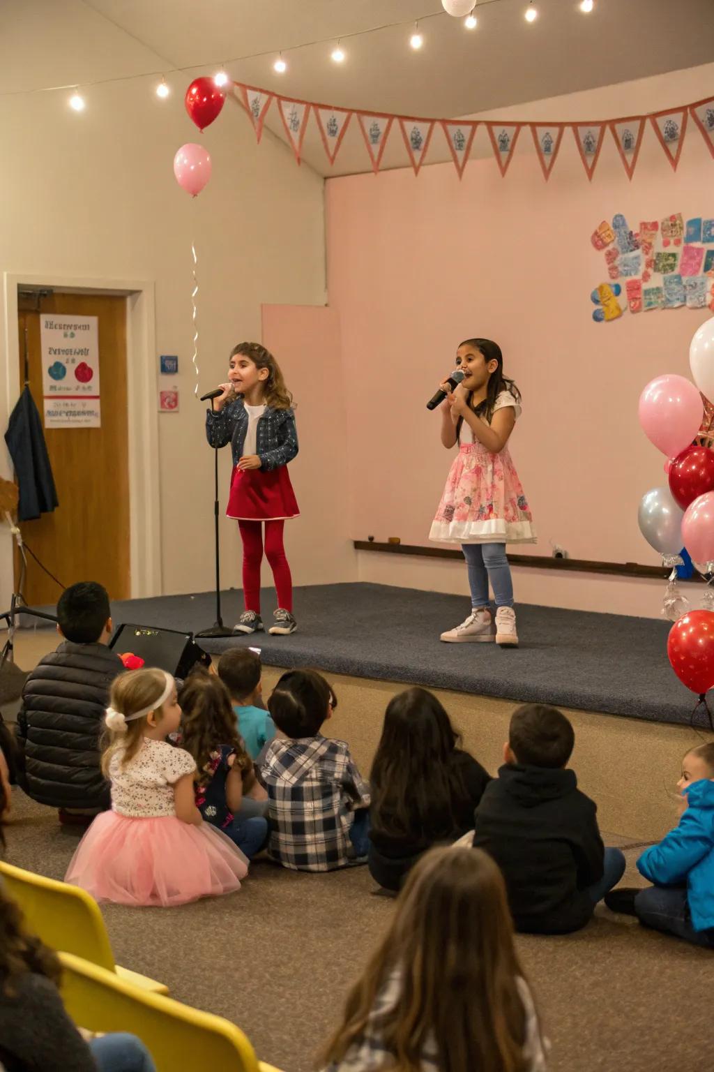 A talent show that celebrates creativity and fun.
