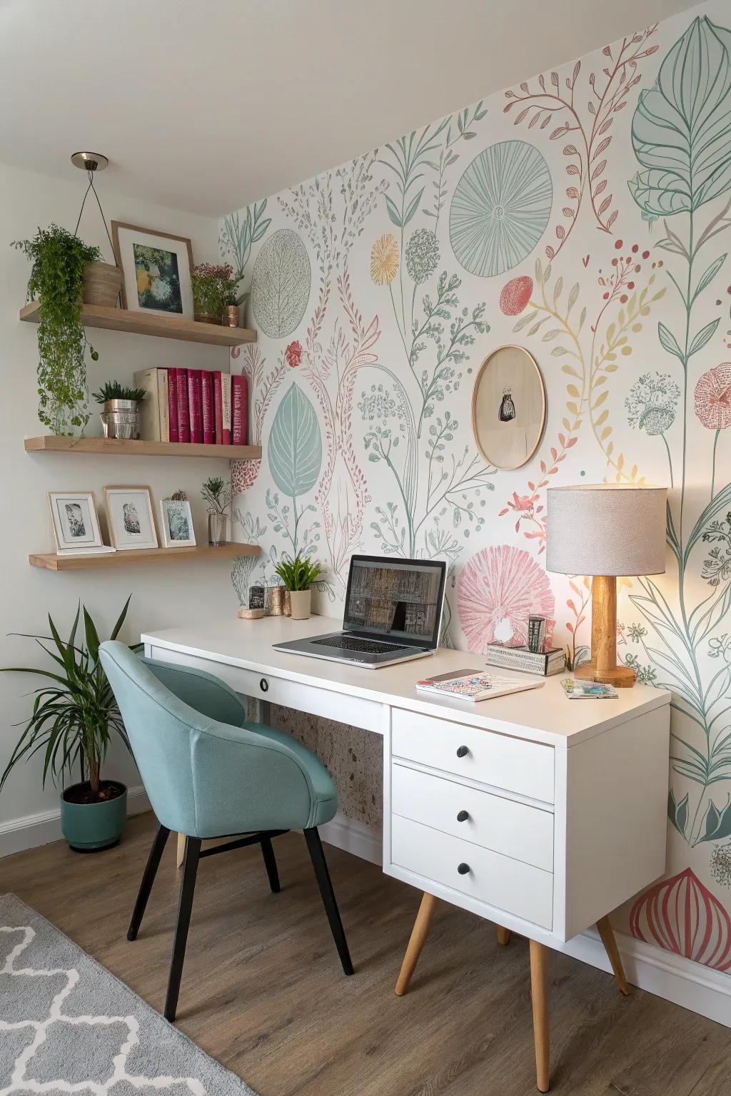 Custom DIY wall patterns.