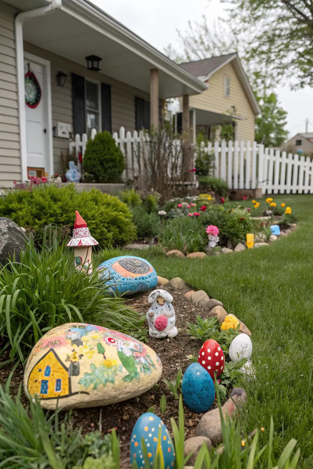 Decorative accents add character and charm to your garden.