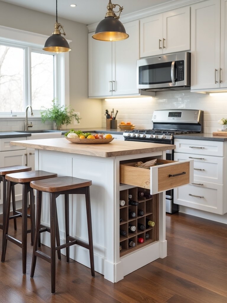 versatile space saving multi functional kitchen island