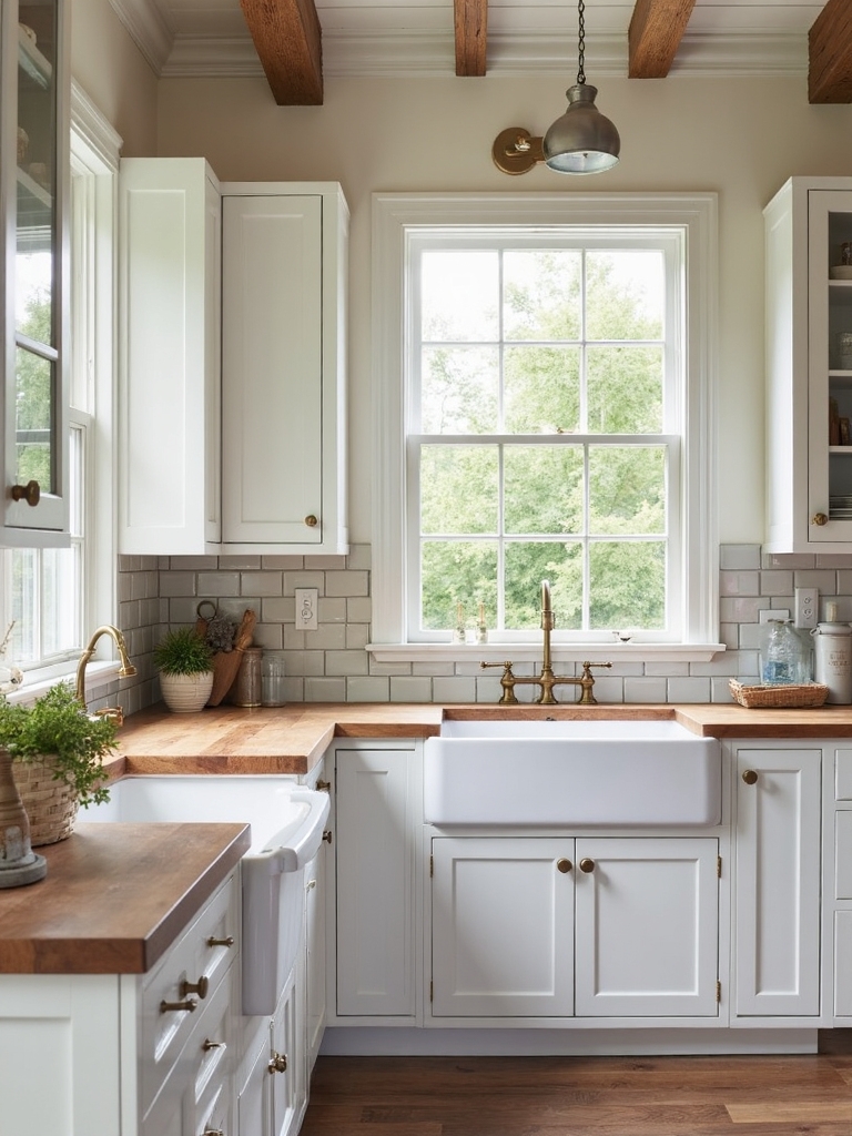 timeless simple versatile farmhouse cabinetry