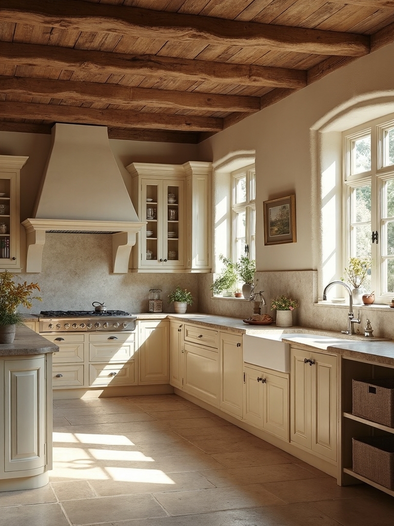 timeless rustic farmhouse kitchen charm