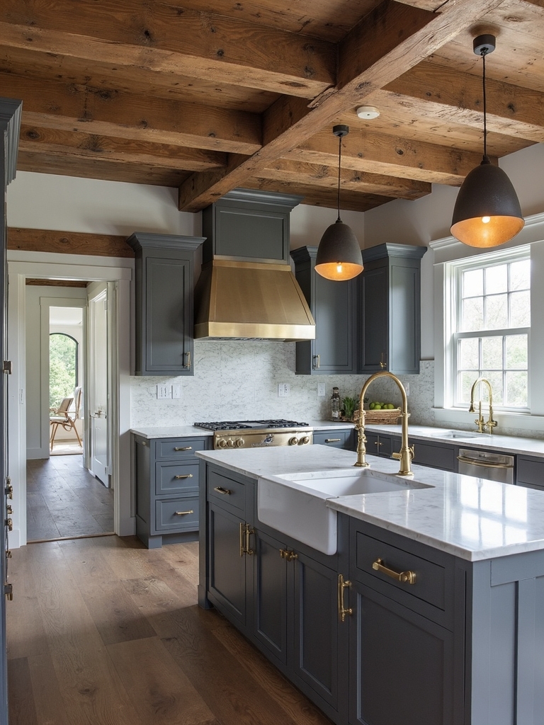 charcoal gray rustic sophistication harmony