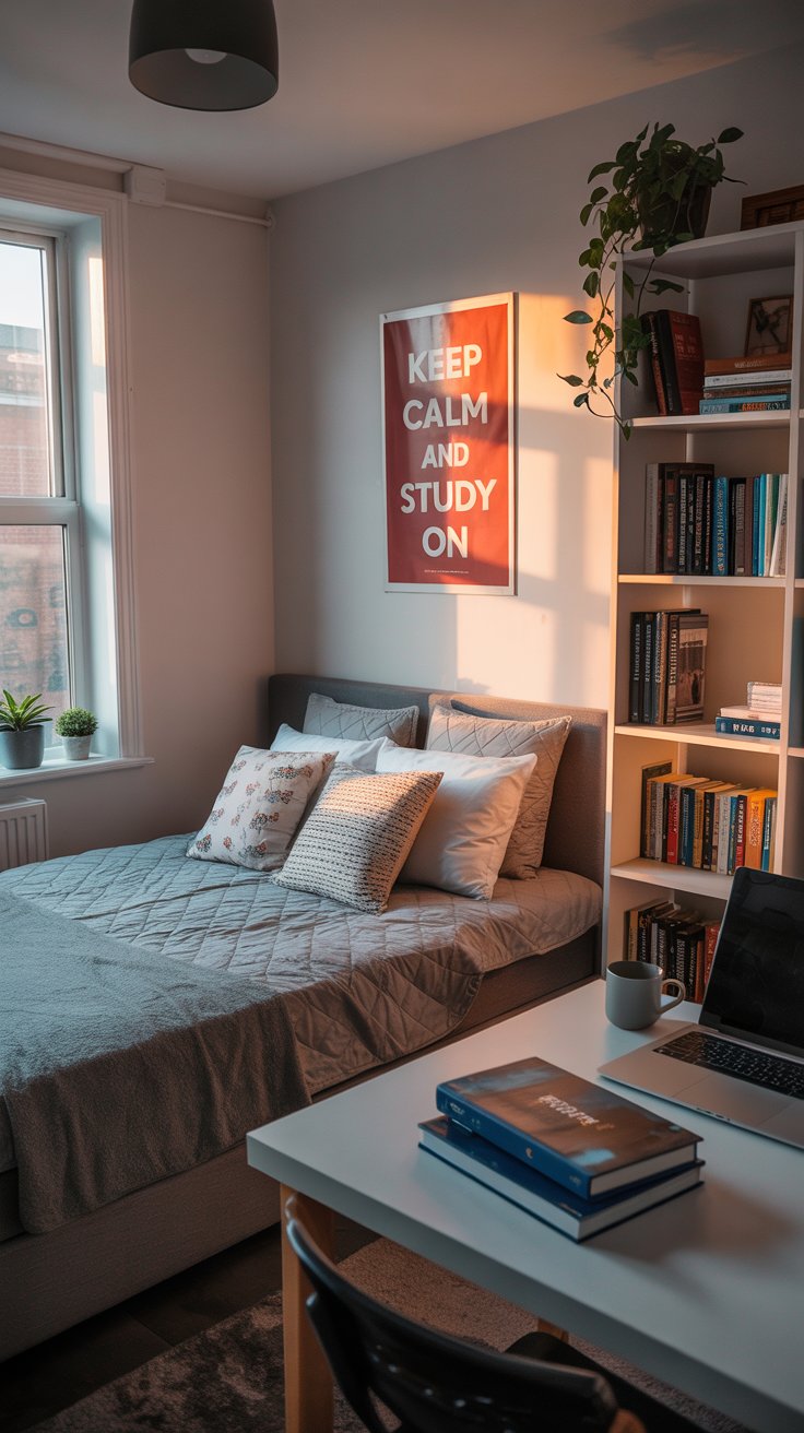 Relaxing study nook
