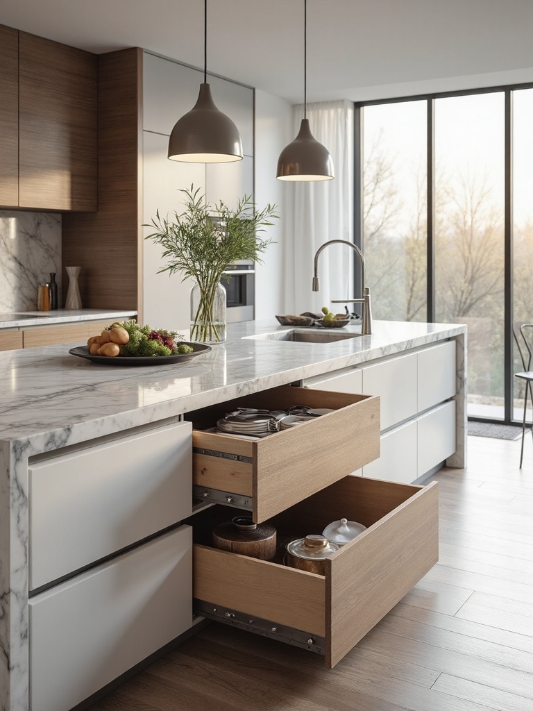 organized functional aesthetically appealing kitchen islands