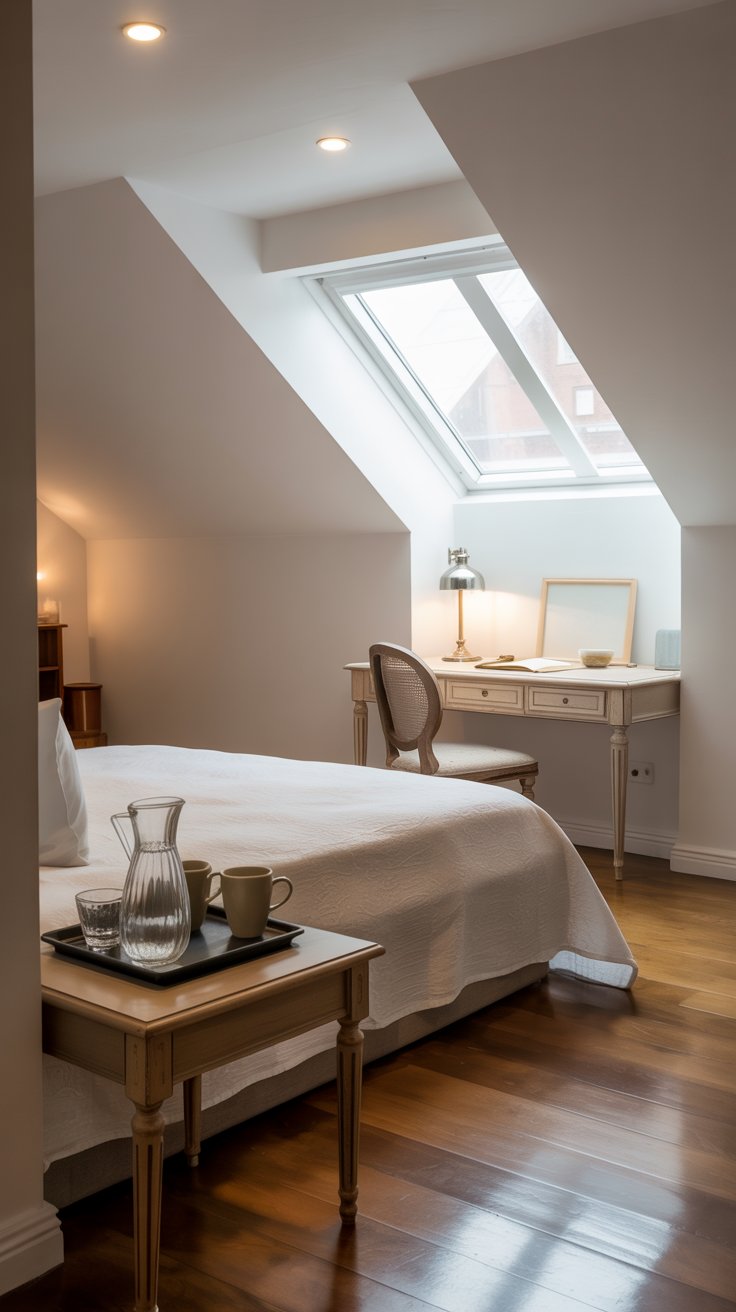 Serene Attic Bedroom