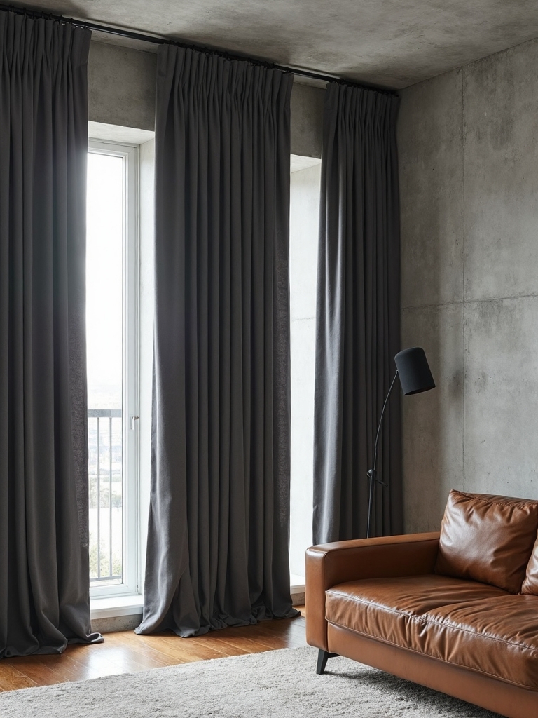 sleek industrial minimalist architectural statements